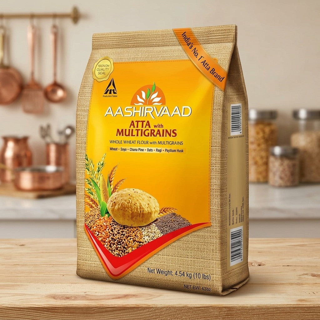 Ashirwad Multigrain Atta 20lb