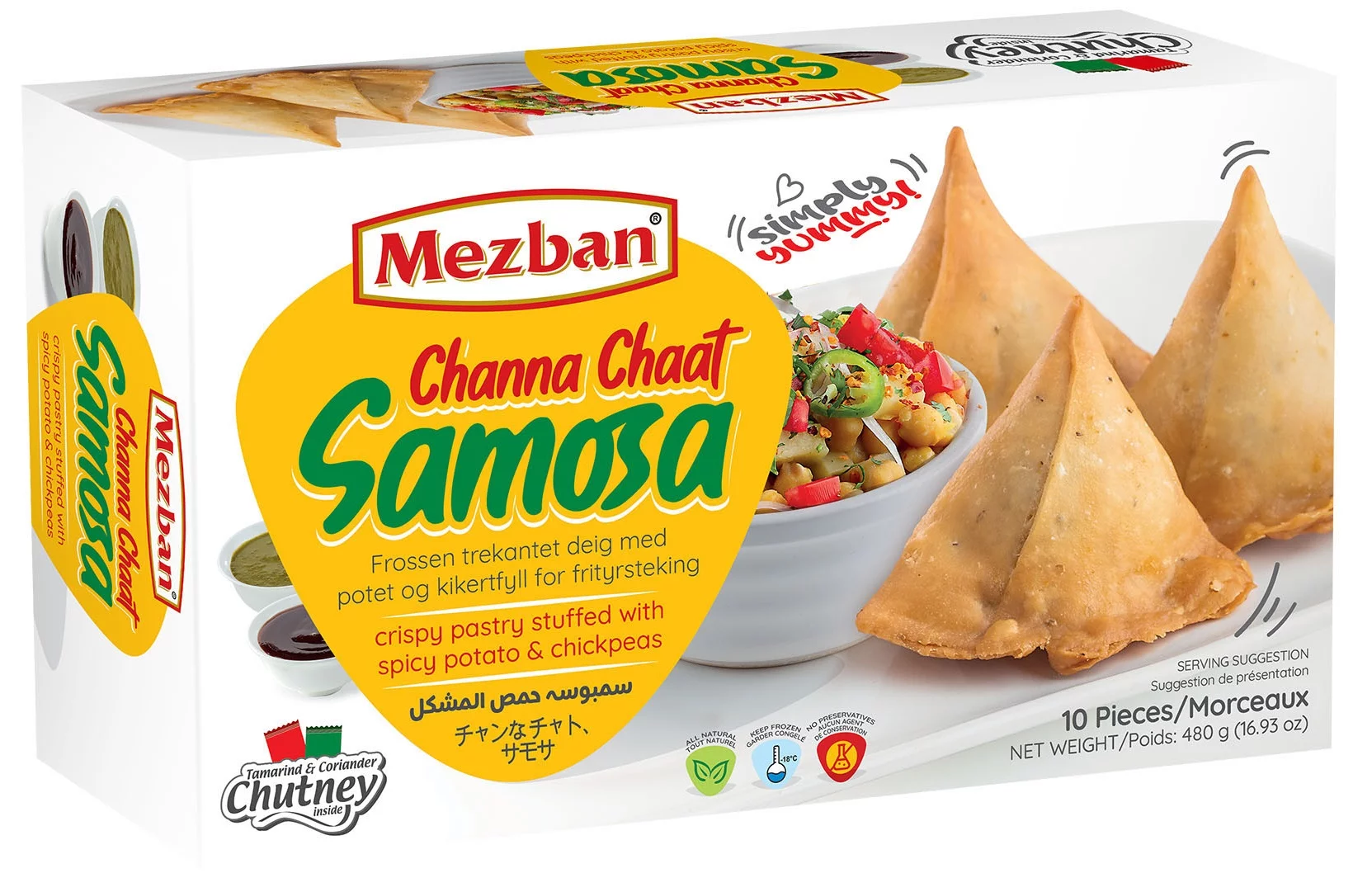 Mezban - Chana Chaat Samosa 15% Off