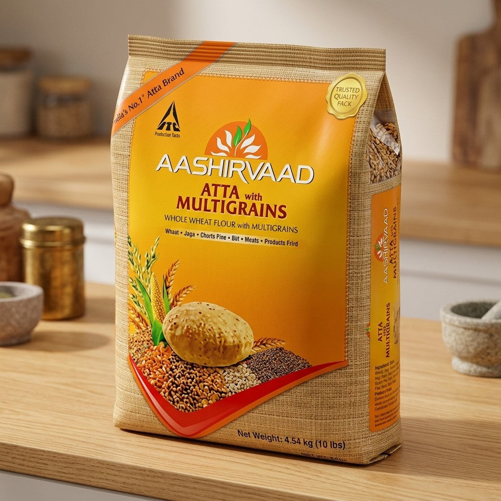 Ashirwad Multigrain Atta 20lb
