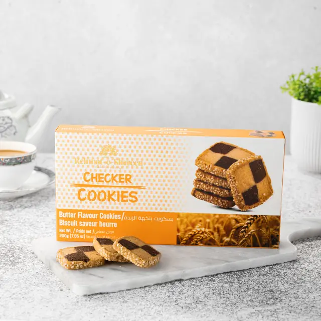 R-E-S - Cookies Chocolate Checker, 200g