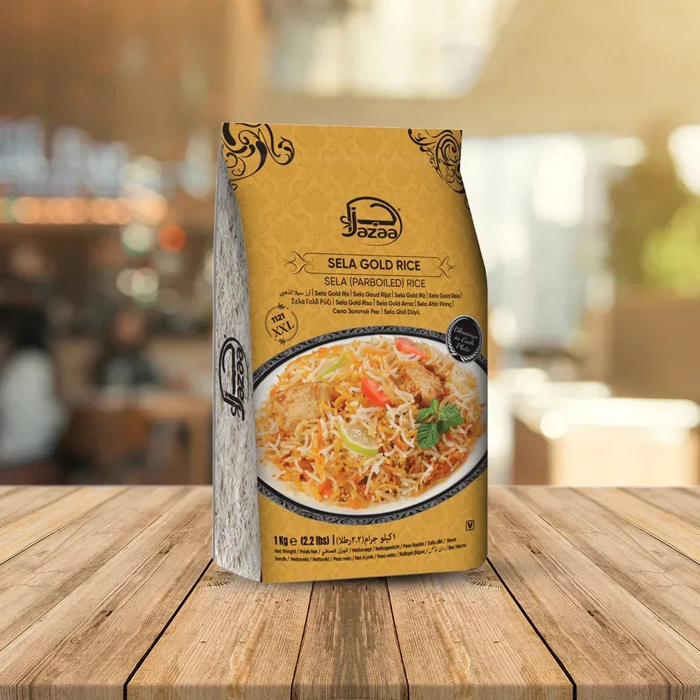 Jazaa - Gold Sela Basmati Rice, 10lb