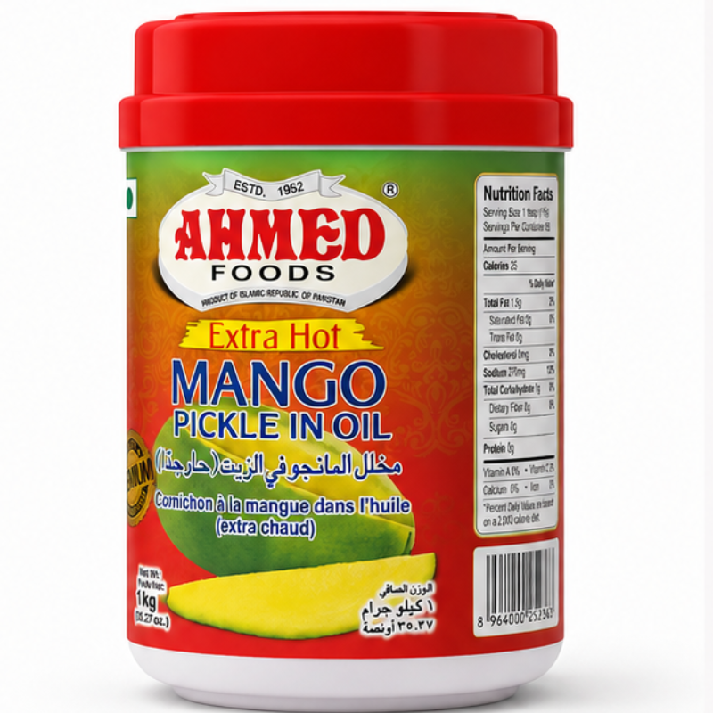 Ahmed - Hot Mango Pickle, 1kg