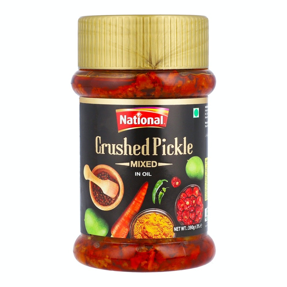 National - Crushed Pickle, 390g