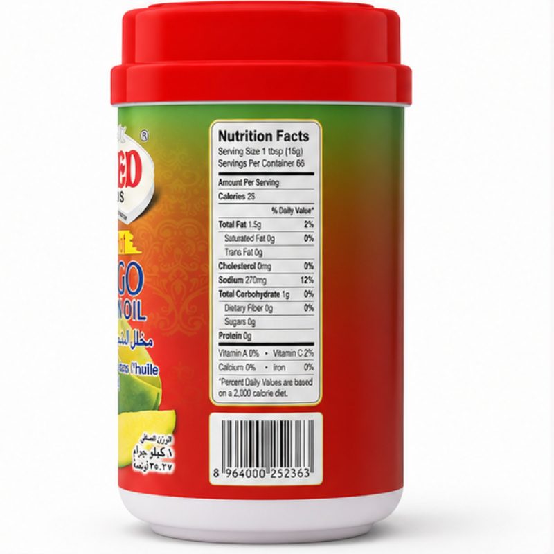 Ahmed - Hot Mango Pickle, 1kg